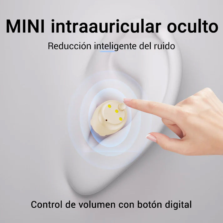 🔥 Audífonos BioHarbor® CIC: 100 % invisibles, audición 200 % más nítida 👂