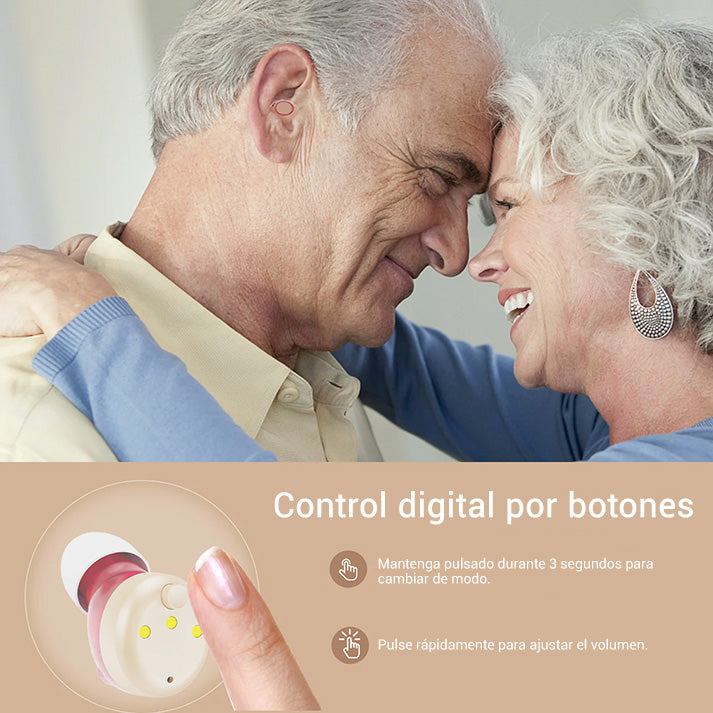 🔥 Audífonos BioHarbor® CIC: 100 % invisibles, audición 200 % más nítida 👂