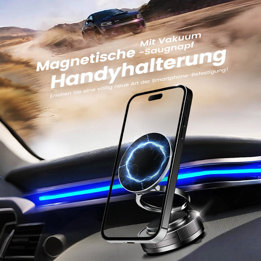360° einstellbarer magnetischer Vakuum-Telefonhalter