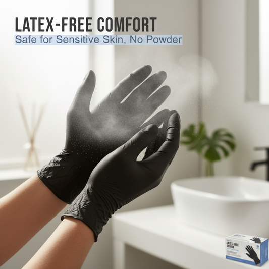 🔥NEUJAHRS-VERKAUF 🎁Nitrile Pro Handschuhe – Hochfest, Rutsch- & Fleckenbeständig, Kratzfest