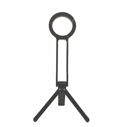 Magnetische Handyhalterung, MA38 Tragbare Handyhalterung Mini-Stativ für Magsafe mit starkem doppelseitigem Magneten 1/4'' Arri-Positionierungsbohrung Klapphaken