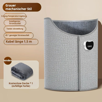 360 Grad Bein und Kniewärmer – Rundum Heizmantel für Büro und Zuhause