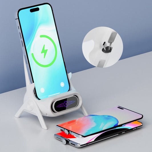🔥 50 % DE RÉDUCTION 🎁 Support multifonctionnel sans fil avec chargeur rapide pour téléphone